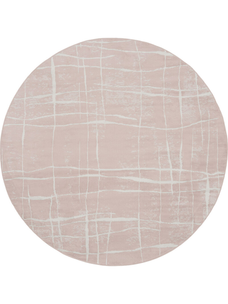Whimsicle WHS09 Pink/Ivory 8'4" x 11'6" Rug image number 0