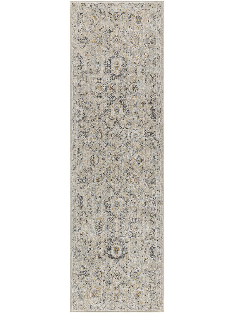 Oushak Home OUS01 Cream 2' x 6' Rug