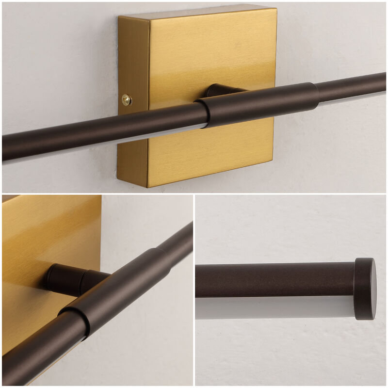 Makena Dimmable Integrated LED Metal Wall Sconce