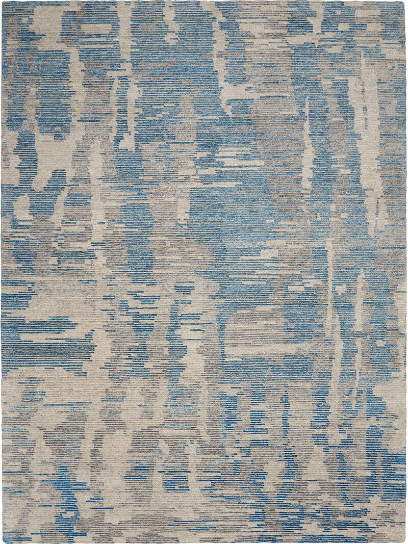 Ellora ELL01 Blue 5'6" x 7'5" Rug image number 0