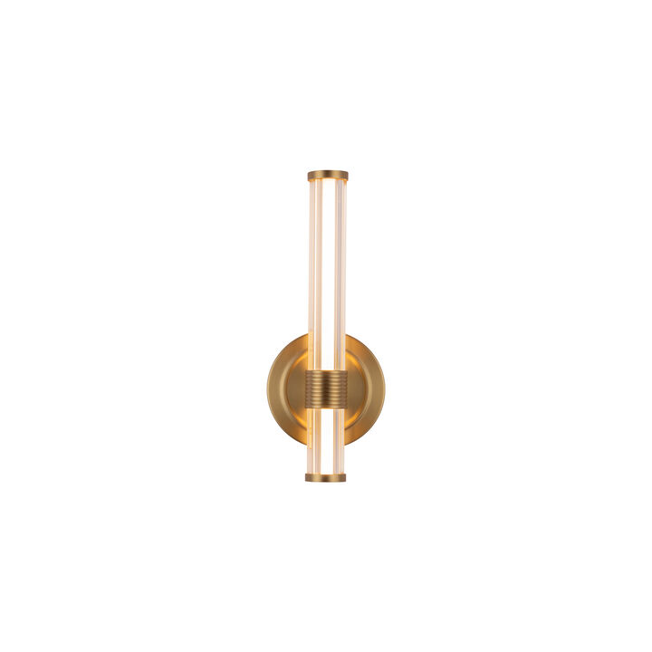 Elsie 12-in Damp-Rated Dimmable LED Wall/Vanity Light