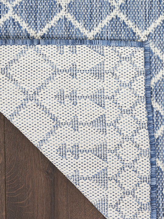 Positano POS02 Navy/Blue 4' x 6' Rug