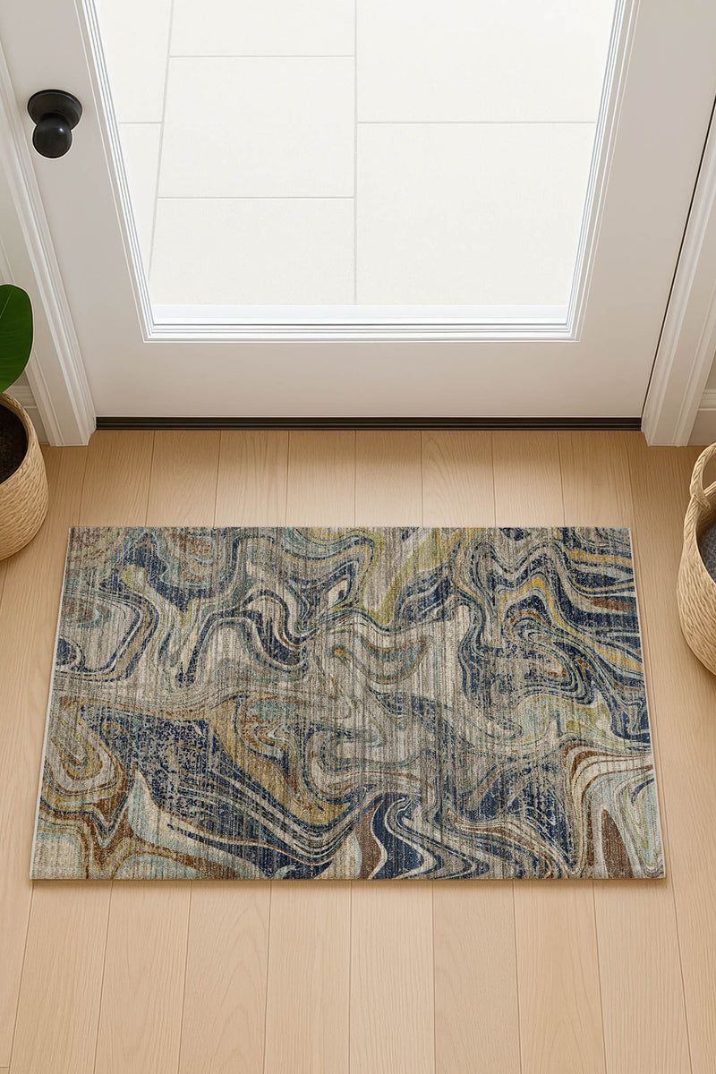 Nexus NX6 Navy 9' x 12' Rug image number 2