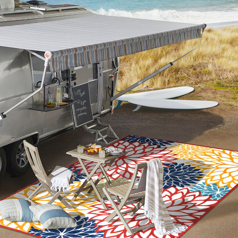 Minori Floral Indoor/Outdoor Area Rug