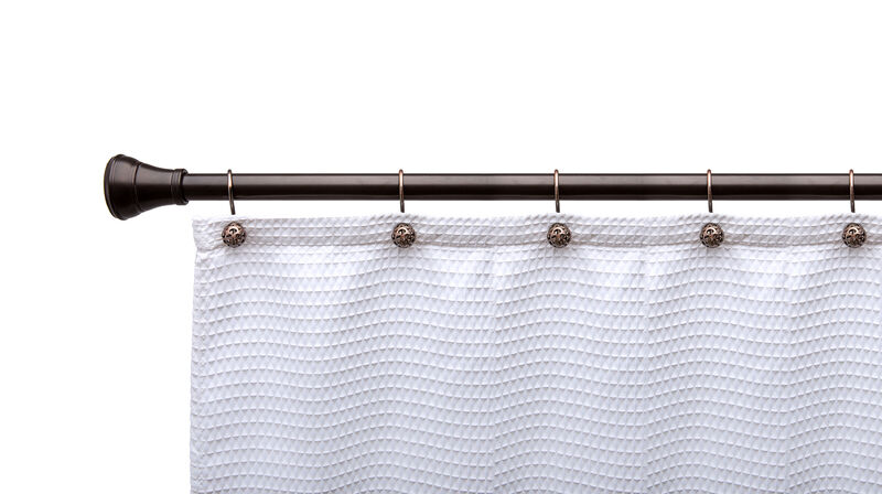 12-Piece Resistant Metal Shower Curtain Hooks with Hollow Ball Design image number 5