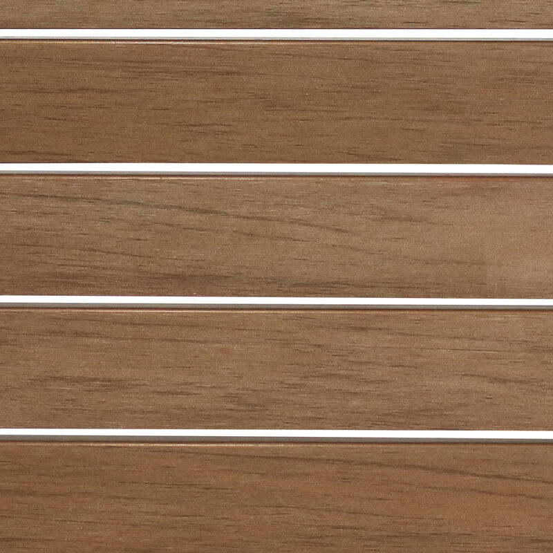 Sunnydaze 17.25 in Polystyrene Corner Stool with Storage Shelf - Farmhouse