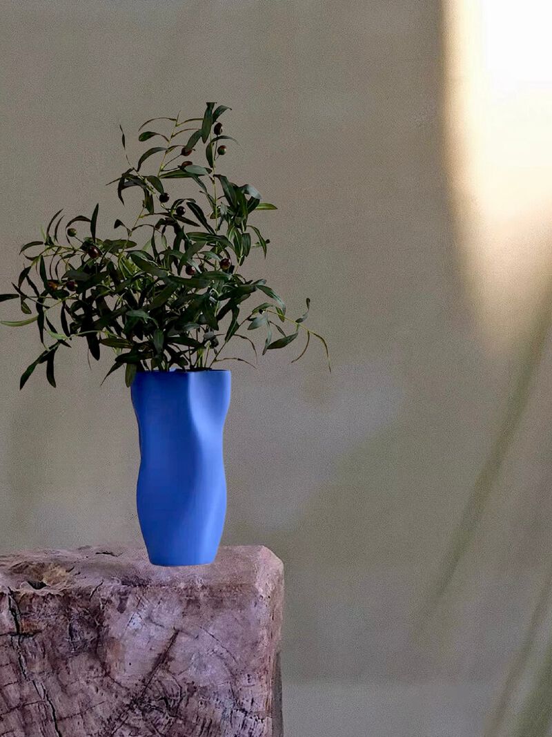 Wave Ceramic Vase,  Table Setting Centerpiece image number 5