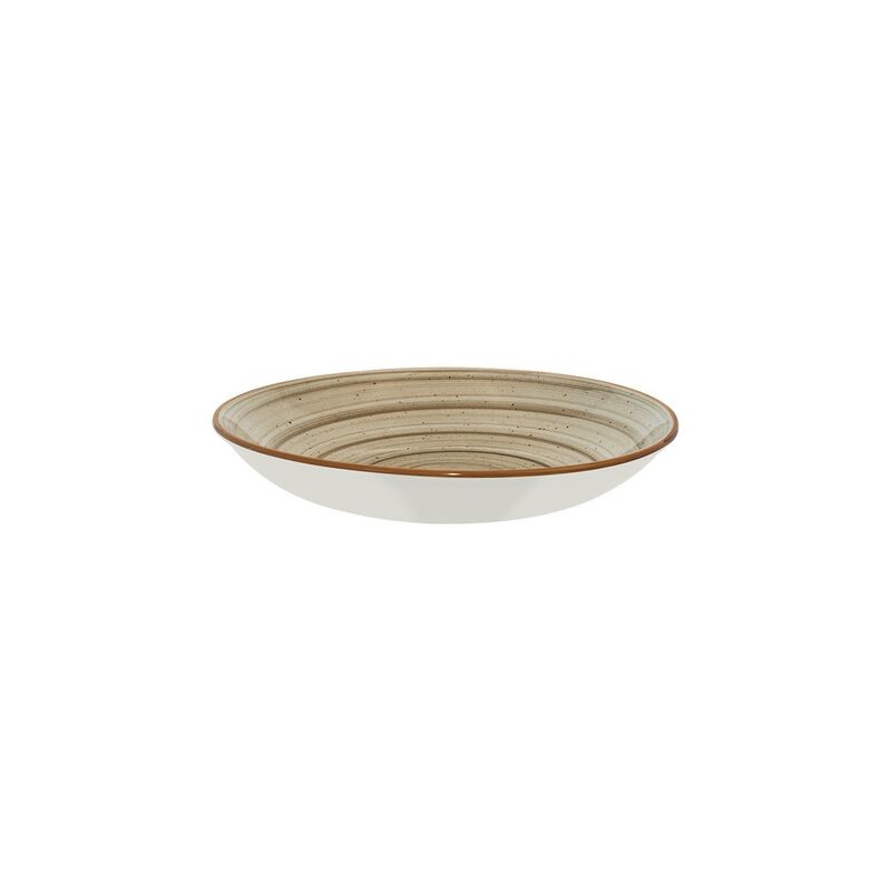 Terrain dia.11" h:2.5" 57 oz. Round Brown Vitrified Bowl (Set of 2) image number 2