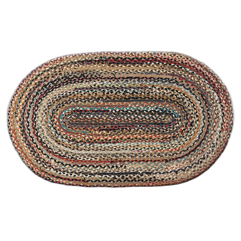 Earth Rugs C-999 Random Oval Braided Rug 27 X 45 image number 0
