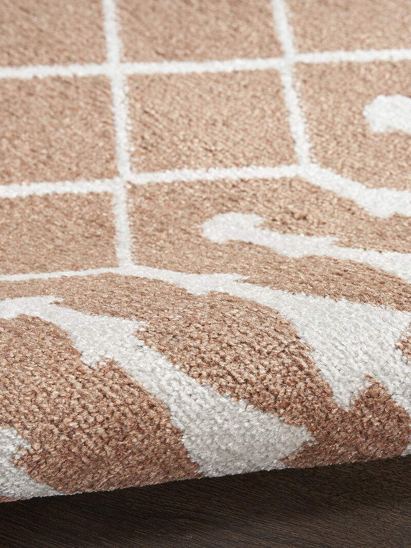 Astra Machine Washable ASW10 Copper 5'3" x 7' Rug