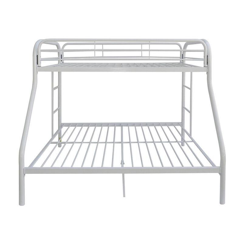 Tritan Bunk Bed (Twin/Full) in White image number 0