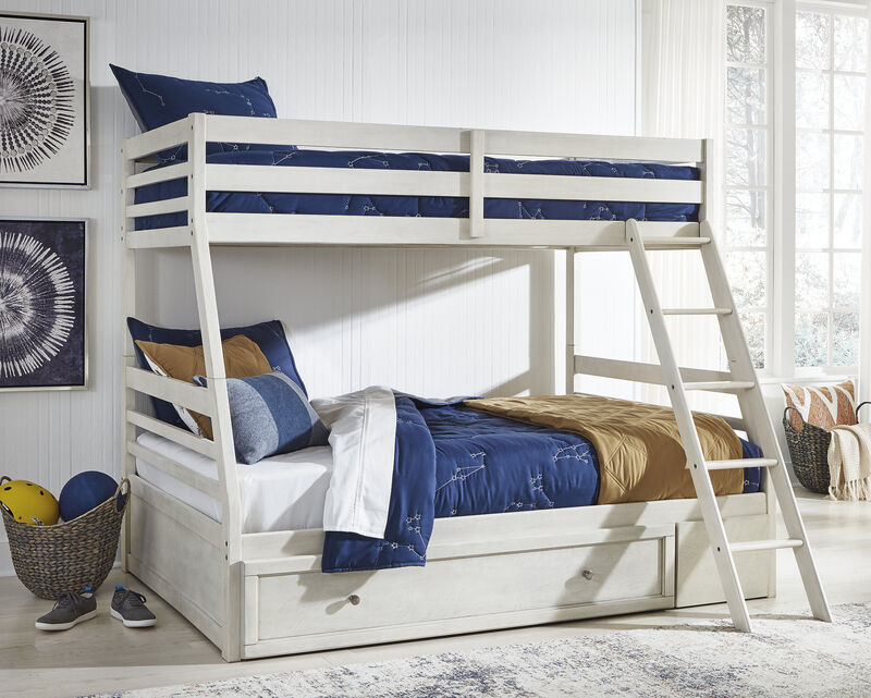 Robbinsdale Twin/Full Bunk Bed with Storage image number 1