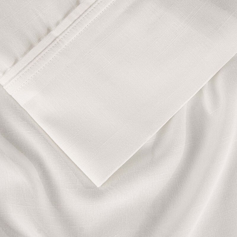 Hyper-Linen Queen Sheet Set - Bright White
