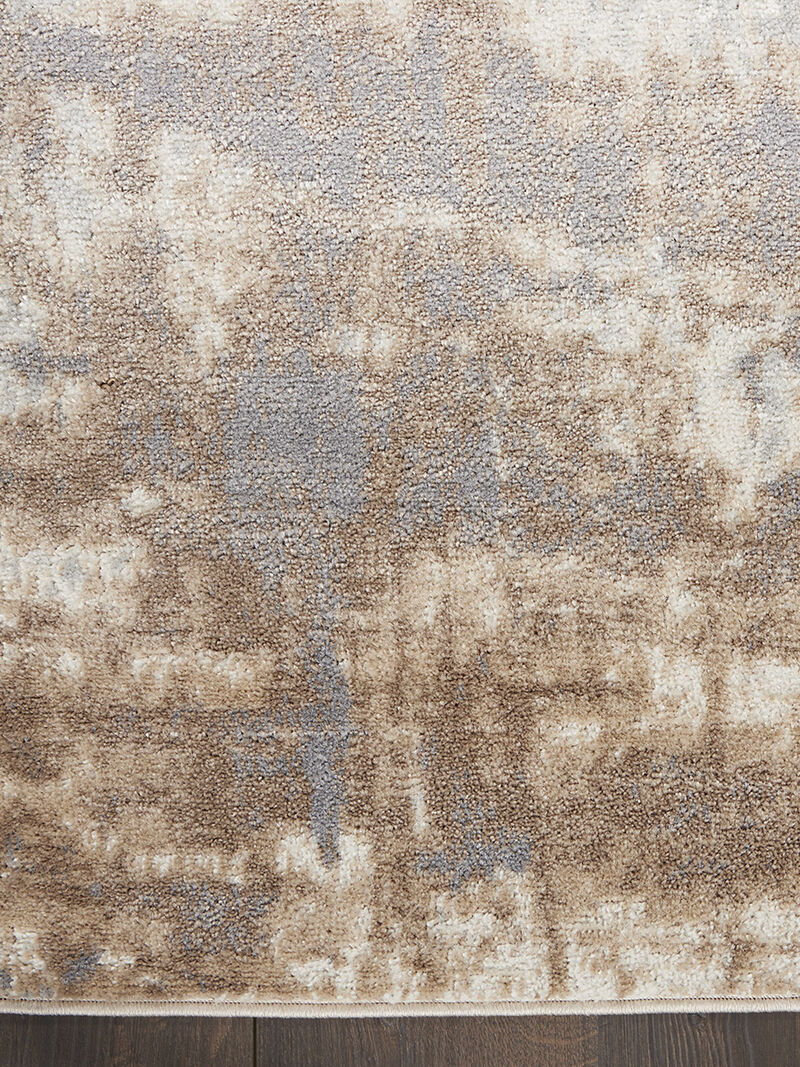 Elation ETN07 Gray/Ivory 9' x 12' Rug