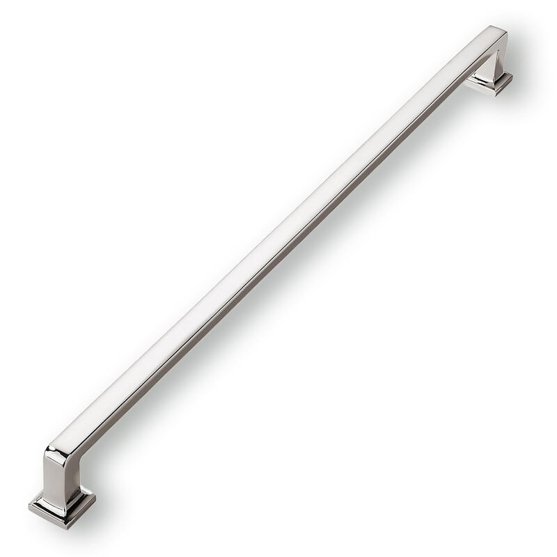 khtumeware 1 Pack Polished Nickel Cabinet Appliance Pulls, 12 Inch(305mm) Hole Centers Cabinet Handles Kitchen Hardware Straight