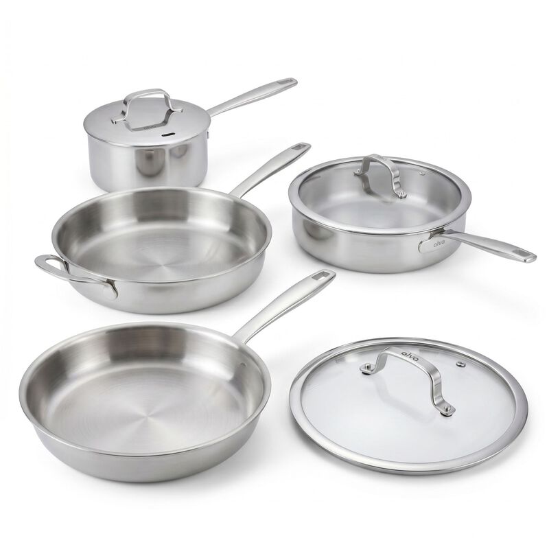 Alva Maestro 7-Piece 5-Ply Stainless Steel Cookware Set image number 0