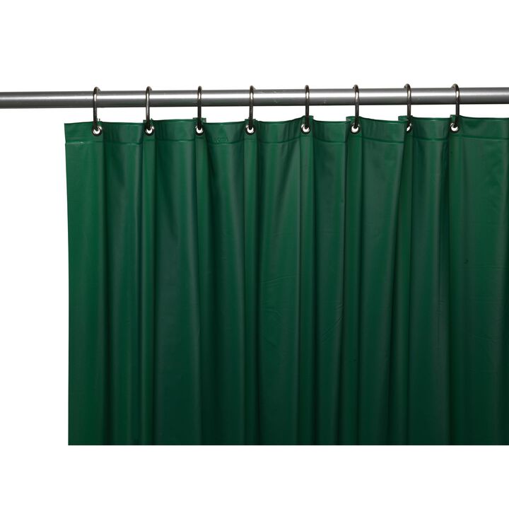 American crafts Home Decorative 4 Gauge "Premium" Vinyl Shower Curtain Liner With Metal Grommets And Magnets