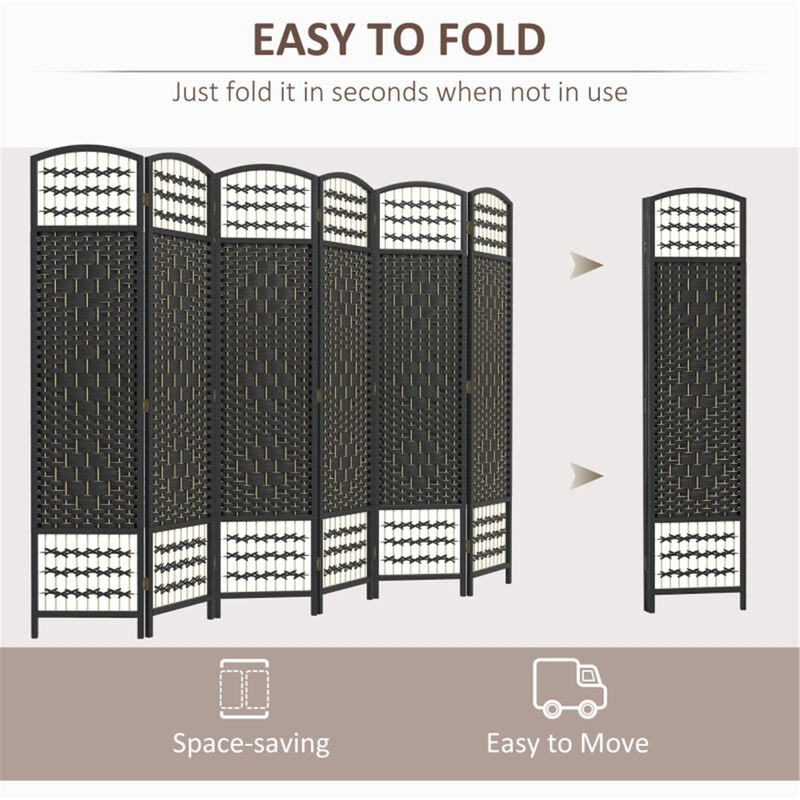 Privacy Screen Panel Modern Partition for Backyard & Indoor Spaces