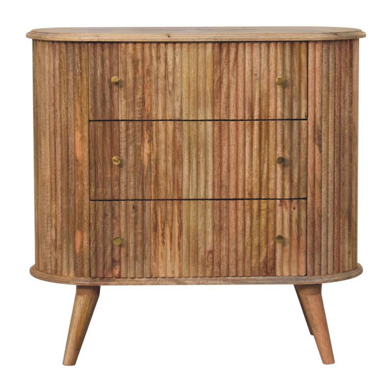 Artisan Furniture Solid Wood Soba Nordic Chest