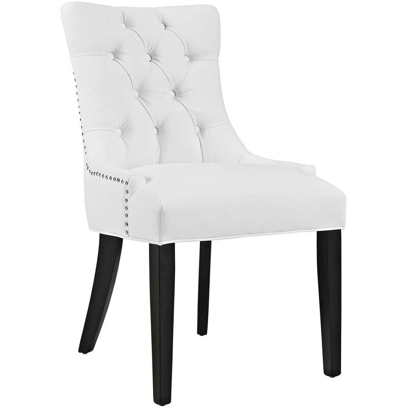 Upholstered Dining Chair with Backrest and Comfortable Seat image number 1