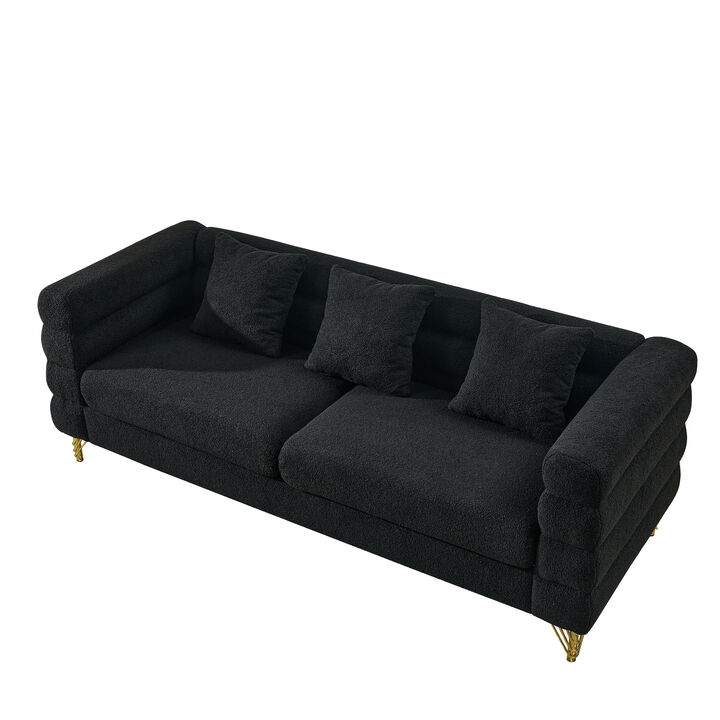 Feglim 81 Inch Oversized 3 Seater Sofa