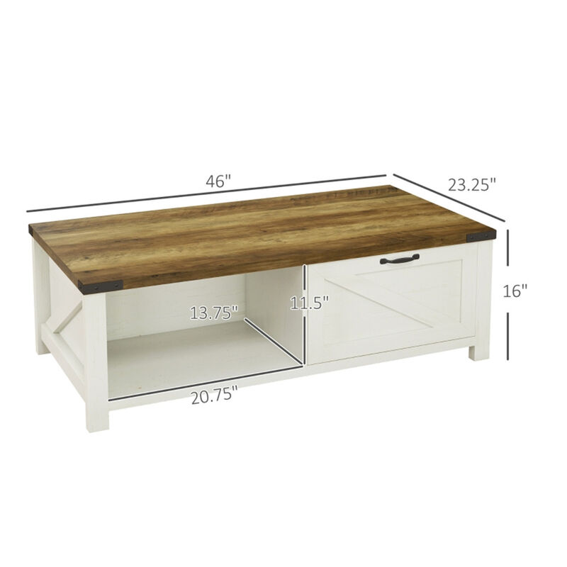 Modern Coffee Table with Storage &ndash; Stylish and Functional Design for Living Room