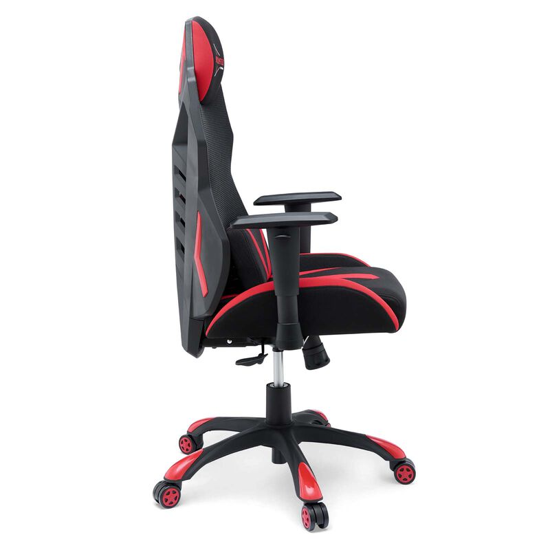 Modway Furniture - Speedster Mesh Gaming Computer Chair Black Red image number 2