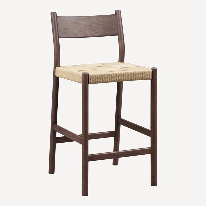 Asher Counter Stool - Walnut