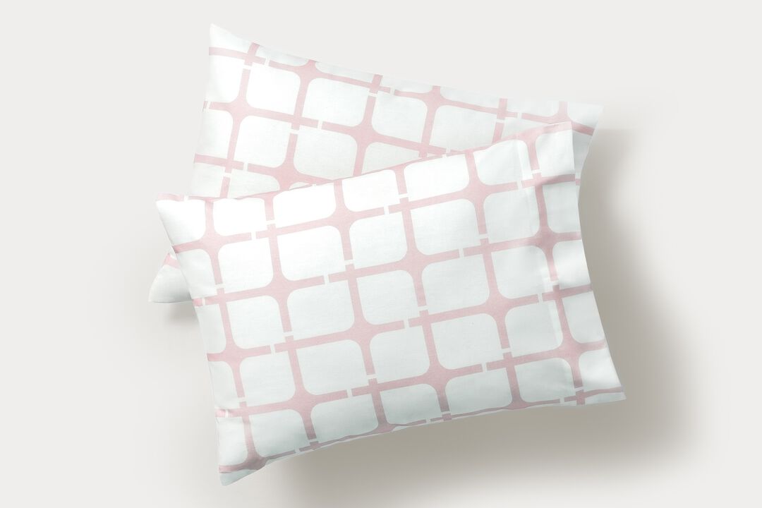 Brooks Brothers Geo Printed Cotton Oxford Pillowcase Pair