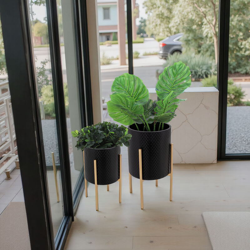 Diamond Planter (Set of 2)