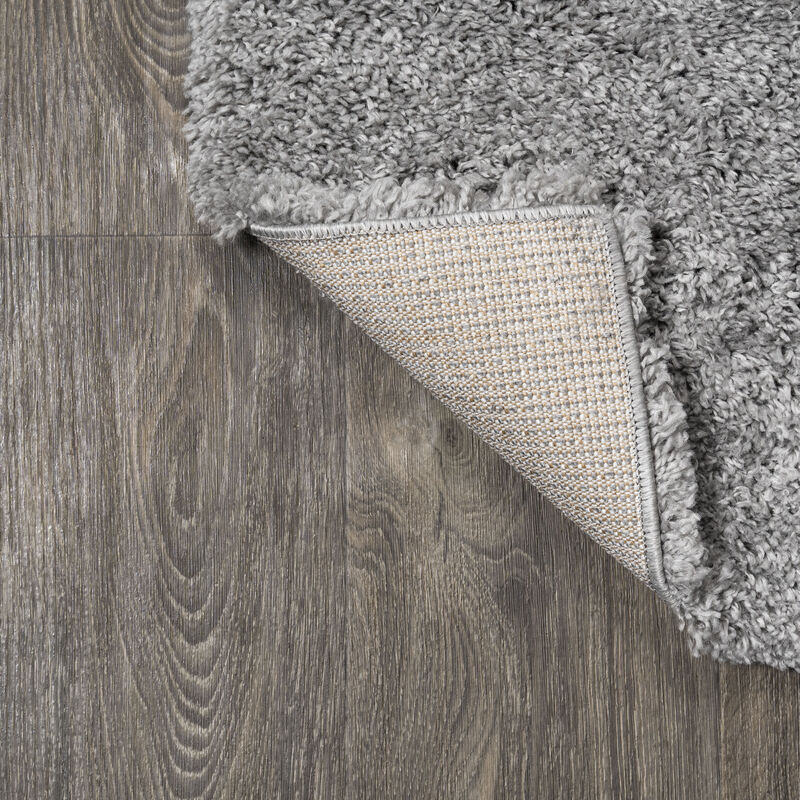 Groovy Solid Shag Area Rug