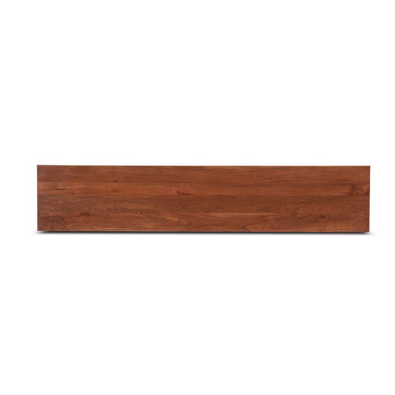 World Interiors Stavanger 80" Bench in Cinnamon Brown Finish image number 4