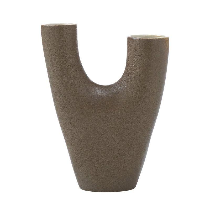 Renwil Garnier Small Vase In Brown Color