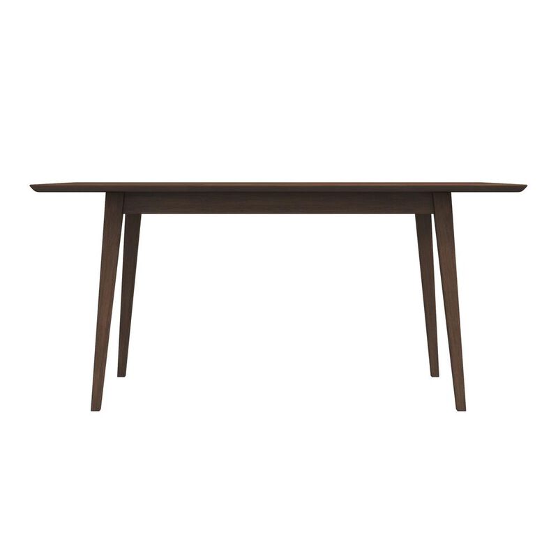 Ashcroft Furniture Co Levi Modern Style Solid Wood Rectangular Dining Kitchen Table