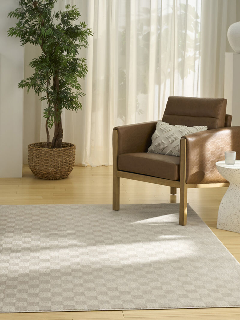 Serenity Home SRH10 Beige 6' x 9' Rug