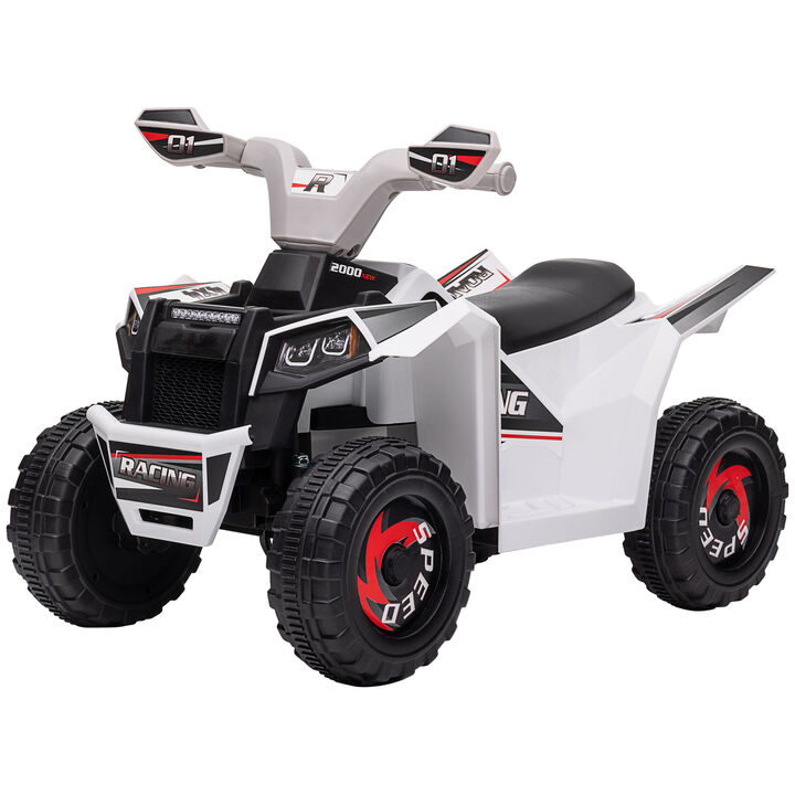BreeBe 6V Electric Toy Car with Forward Backward, Wear-Resistant Wheels
