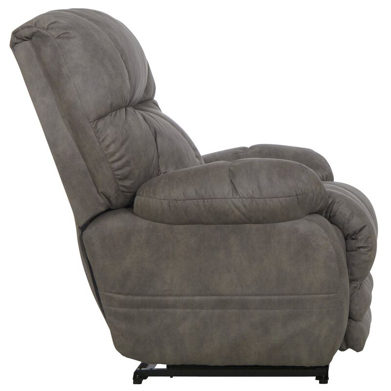 Catnapper Dawkins Oversized Power Lay Flat Recliner with Extra Extension Footrest