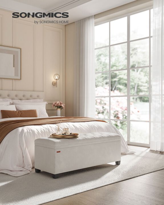 Mini Footstool Ottoman with Legs – Padded Small Footrest for Comfort and Style in Any Room