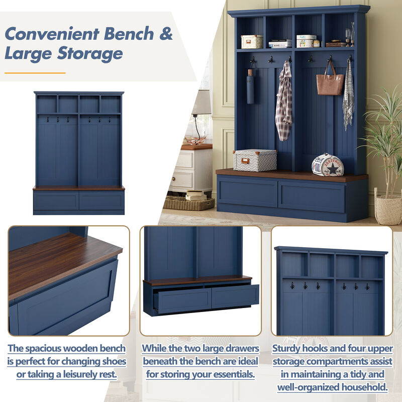 Farmhouse 4-in-1 Entryway Organizer image number 7