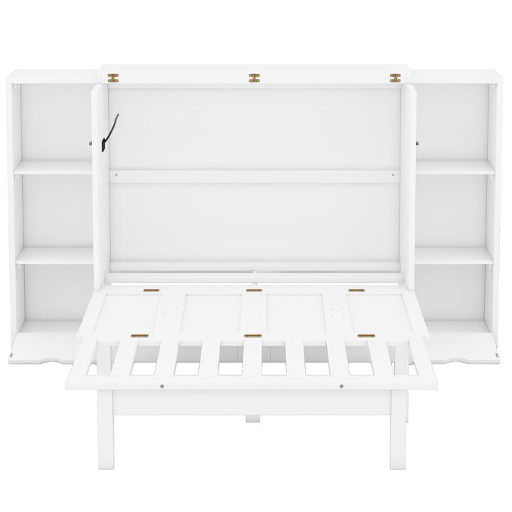 Merax Murphy Bed with Shelves