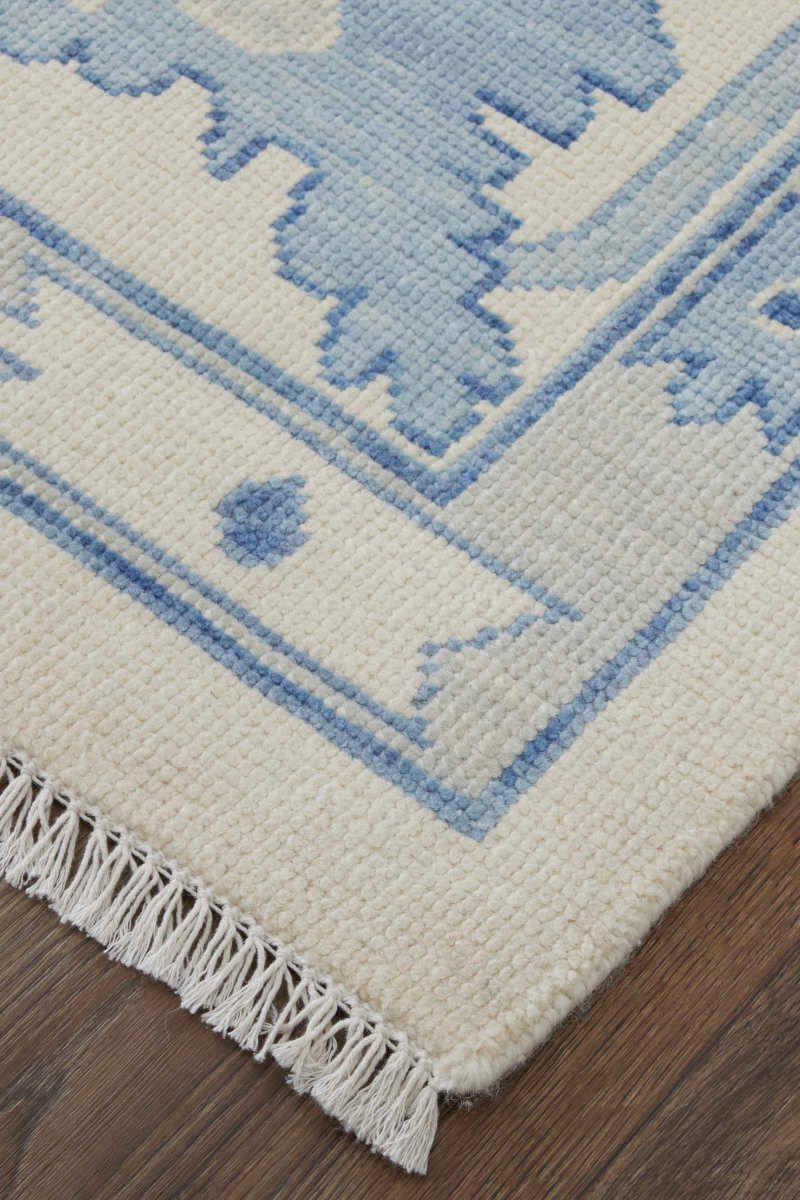 Karina 69G7F Ivory/Blue 8'6" x 11'6" Rug image number 3