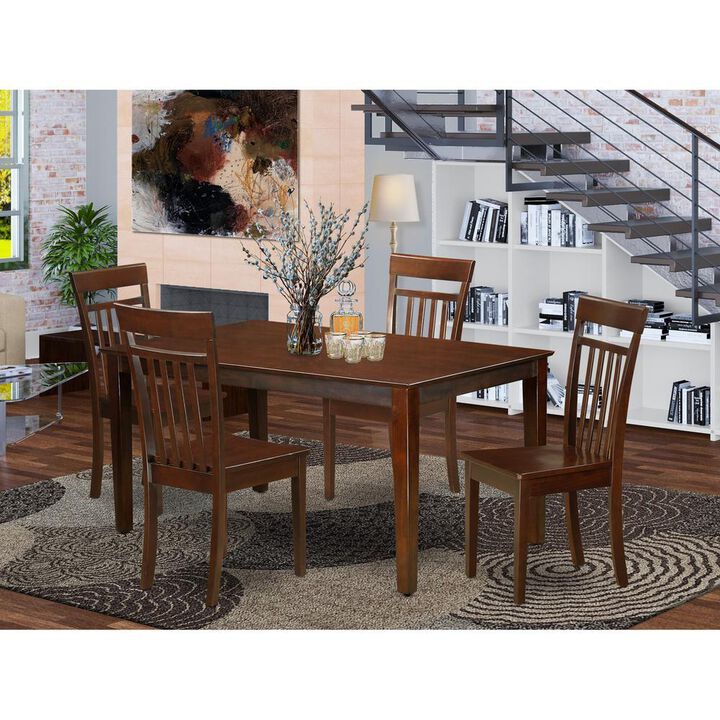 5 PC Dining room set-Table and 4 Kitchen Chairs
