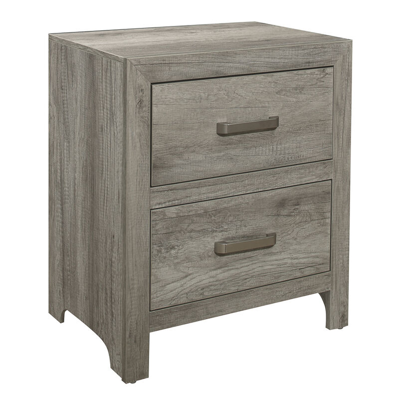 Streamdale Transitional Nightstand with MDF Veneer