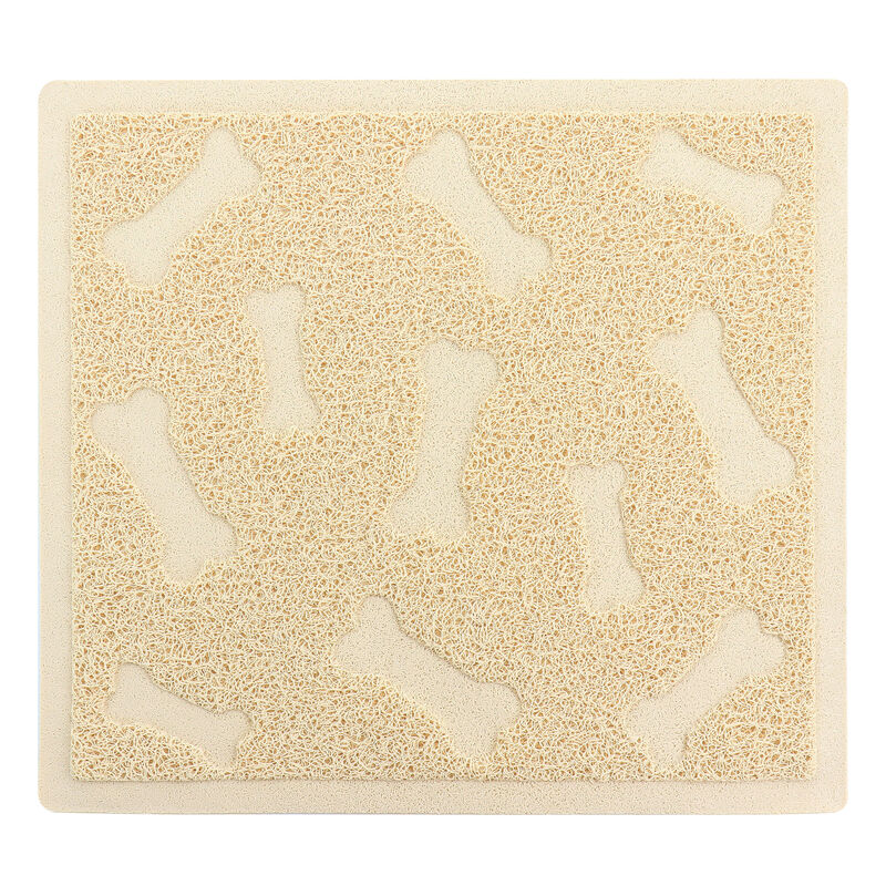 Gibson Everyday Pet Elements 17.7 x 15.75 Inch Dog Bone Placemat in Tan image number 0
