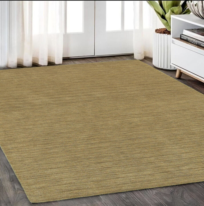 HomeRoots Wool Hand Tufted Runner Rug
