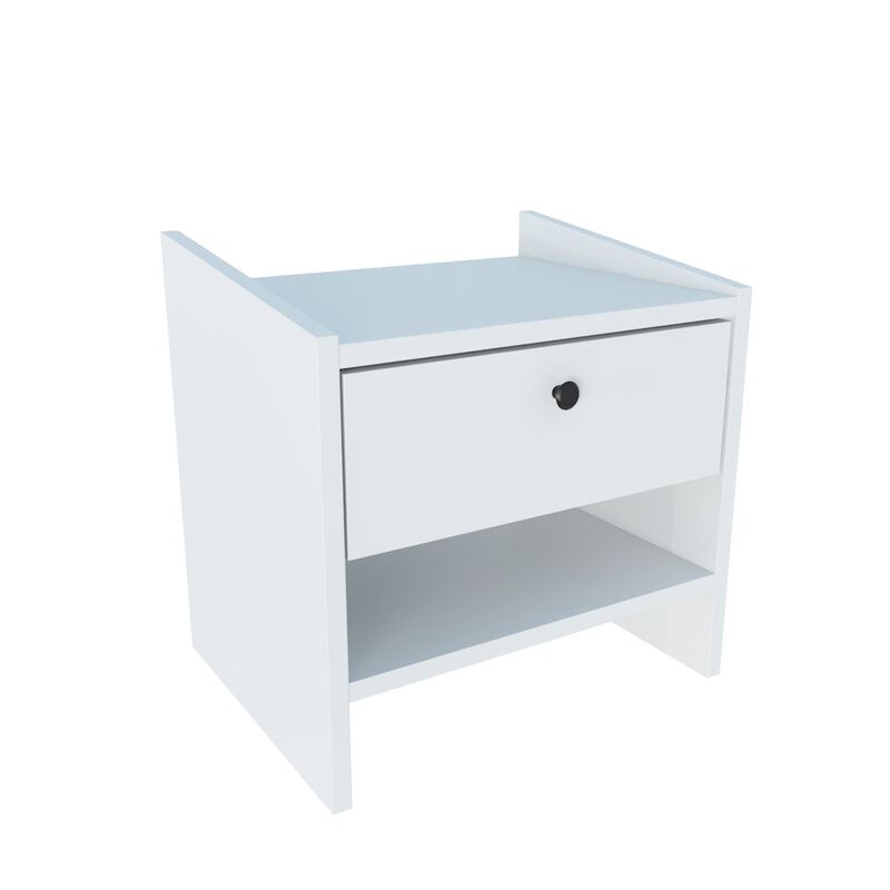 Decorotika Berlin Nightstand White