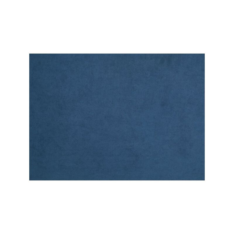 Meridian Furniture Plush Navy Velvet Standard Comfort Modular Sofa