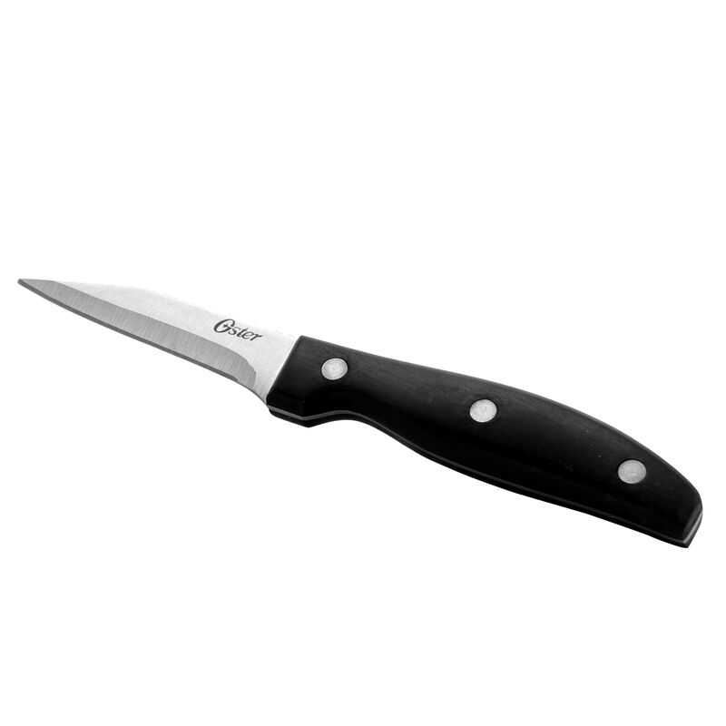 Oster Granger 4 Piece Stainless Steel Blade Cutlery Set in Black