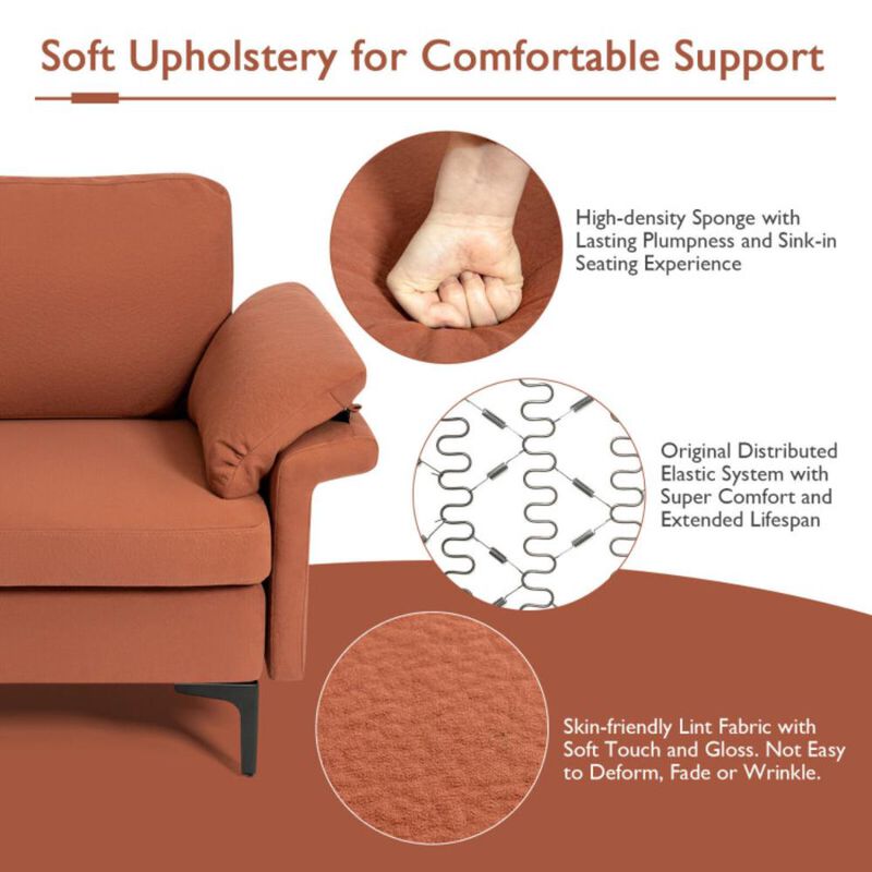 Hivvago Extra Large L-shaped Sectional Sofa with Reversible Chaise