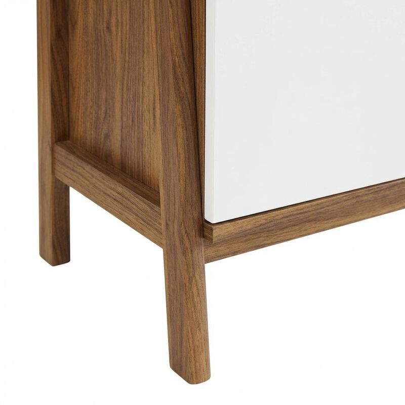 Wooden Bookshelf in finish with Open Shelving for Home Storage image number 2